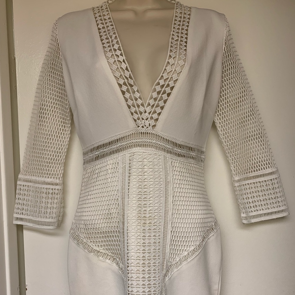 Luxxel White Bodycon Dress